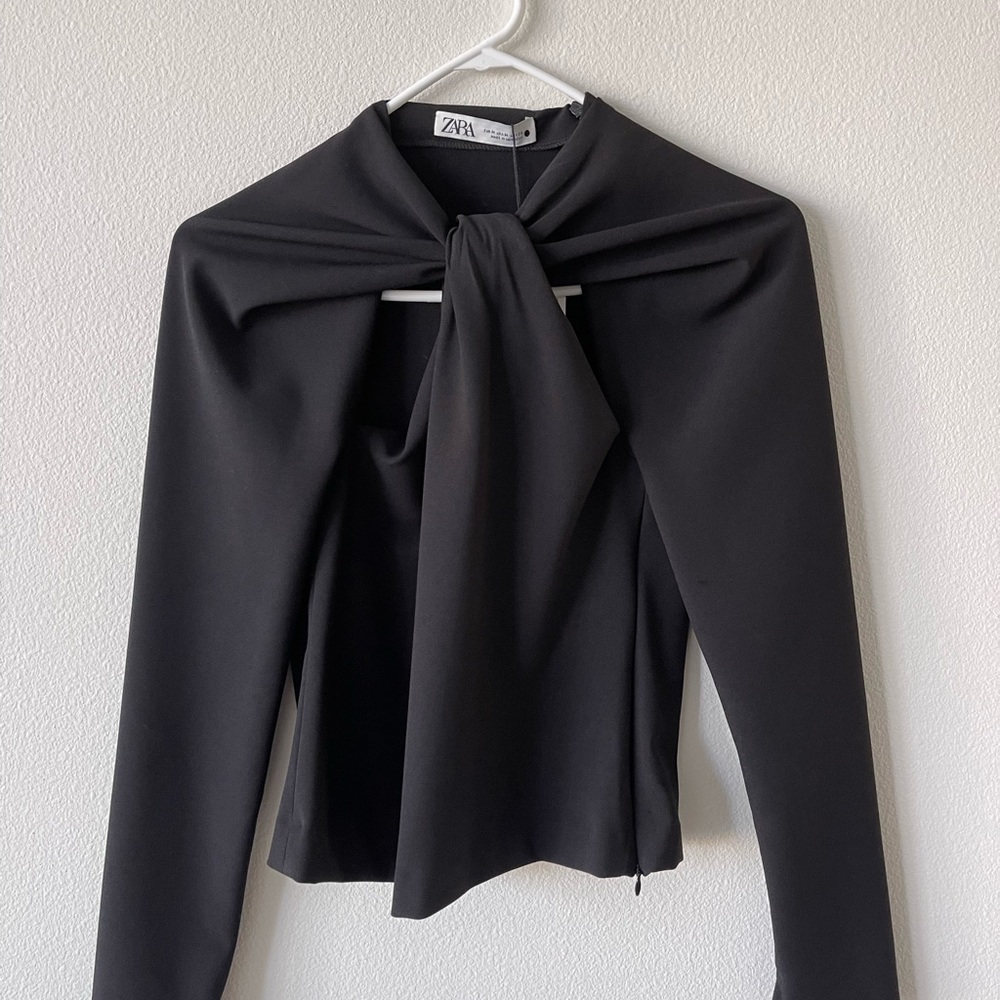 ZARA | Black Cutout Top | Never Worn | With Tags